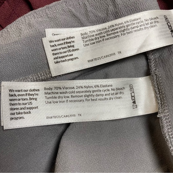 Eileen Fisher Women's Washable Crepe Pants in Tan - Picture 7 of 12